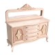 Dolls House Buffet Sideboard Unfinished Bare Wood Dining Room Furniture Dolls House Buffet Sideboard Unfinished Bare Wood Dining Room Furniture