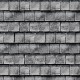 Dolls House Roof Tiles Shingles Square Slate Grey Miniature Print Roofing Sheet