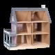 Dolls House Victoria's Farmhouse Kit 1:12 Scale Wooden Flat Pack Unpainted Dolls House Victoria's Farmhouse Kit 1:12 Scale Wooden Flat Pack Unpainted