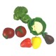 Dolls House Fresh Mixed Vegetables Greengrocers Shop Store Kitchen Accessory