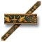 Dolls House Wallpaper Border Miniature Print 1:24 Scale 1/2in Half Inch 24605