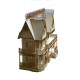 Victorian Farmhouse 1:24 Half Inch Scale Dolls House Laser Cut Flat Pack Kit Victorian Farmhouse 1:24 Half Inch Scale Dolls House Laser Cut Flat Pack Kit