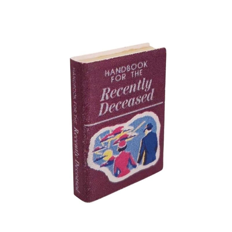 Dolls House Handbook for the Recently Deceased Beetlejuice Halloween Book