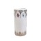 Dolls House Umbrella Stand Porcelain White Gold Floral 1:12 Scale