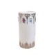 Dolls House Umbrella Stand Porcelain White Gold Floral 1:12 Scale Dolls House Umbrella Stand Porcelain White Gold Floral 1:12 Scale