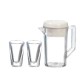 Dolls House Jug and Tumbler Set Pitcher & Glasses Miniature Drinks Accessory 1:12