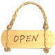 Dolls House Hanging Open/Closed Door Sign Shop Store Restaurant Pub Accessory