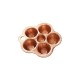 Dolls House Copper Jelly Mould Tray Miniature Cookware Kitchen Accessory 1:12