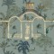 Dolls House Wallpaper Oriental Peacock Design Miniature Print 1:12 Decoration