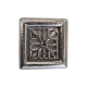 Dolls House Drain Cover Miniature Natural Pewter Rainwater Accessory 1:12 Scale