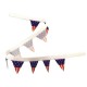 Dolls House American USA Flag Bunting Party Banner Decoration 1:12 Accessory