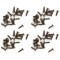 Dolls House 1/8in Nails Bronze 3mm Brads Miniature DIY Accessory Pack of 100