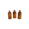 Dolls House 3 Amber Bottles Miniature Kitchen Bathroom Shop Store Accessory 1:12