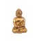 Dolls House Buddha Gold Sitting Ornament Miniature 1:12 Scale