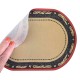 Dolls House Oval Rug Beige Red Black Miniature 1:12 Carpet Med Dolls House Oval Rug Beige Red Black Miniature 1:12 Carpet Med