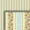 Dolls House Wallpaper Regency Stripe Pattern 1/2 inch 1:24 Miniature Print 585