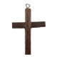 Dolls House Cross Crucifix Wooden Wall Crosses Religious Church Plaque Accessory