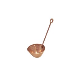 Dolls House Copper Ladle Soup Serving Spoon Miniature Utensil Kitchen Accessory
