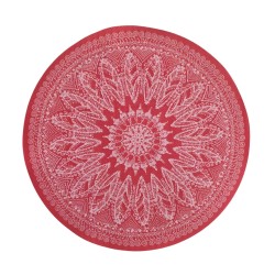 Dolls House Round Area Rug Circular Carpet Double Sided Pink Silk Lge Dolls House Round Area Rug Circular Carpet Double Sided Pink Silk Lge