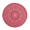 Dolls House Round Area Rug Circular Carpet Double Sided Pink Silk Lge