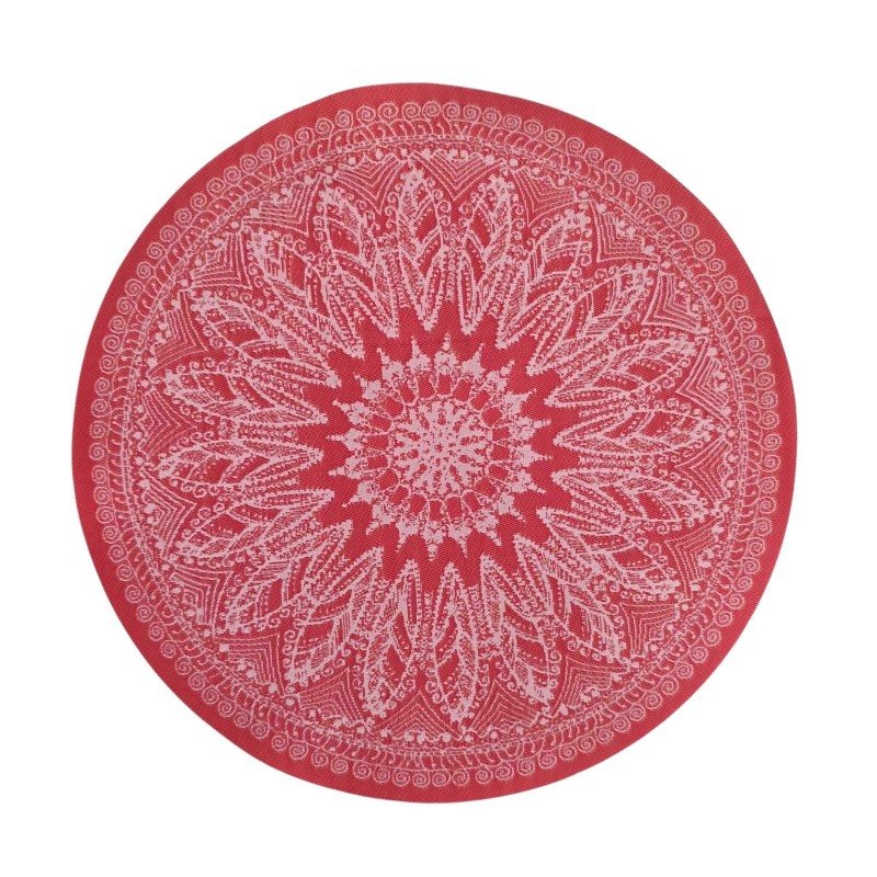 Dolls House Round Area Rug Circular Carpet Double Sided Pink Silk Lge Dolls House Round Area Rug Circular Carpet Double Sided Pink Silk Lge