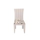 Dolls House Side Chair Modern White Wood Dining Room Furniture