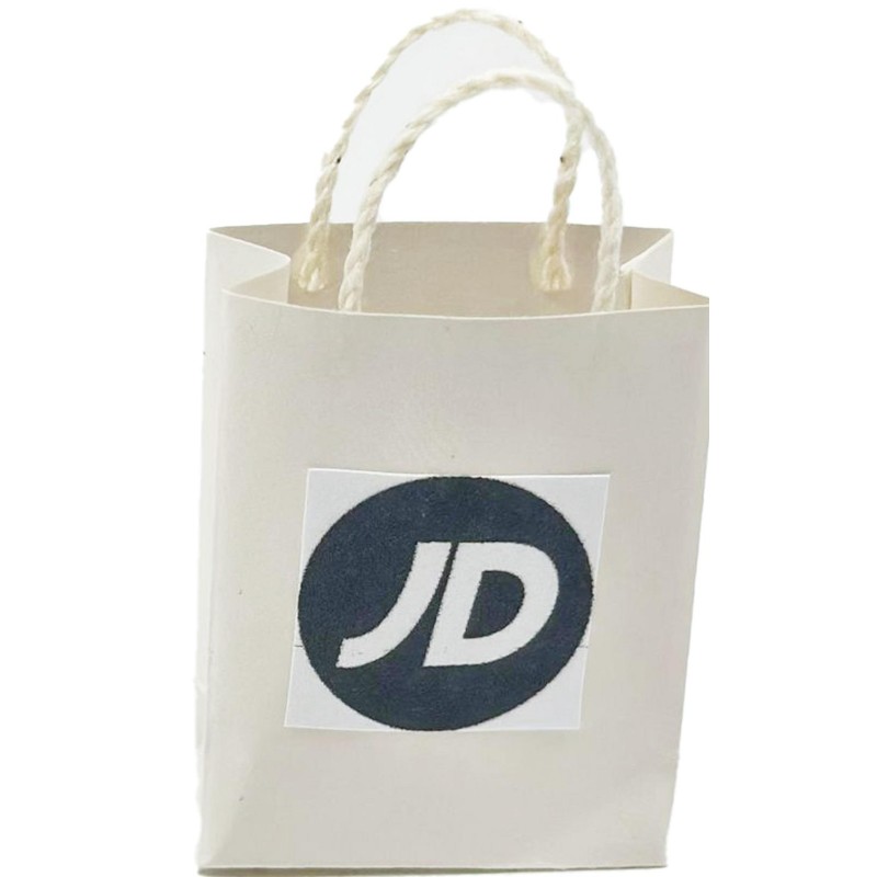 Dolls House Sportswear Carrier Bag Modern Sports Clothing Shop Store Accessory