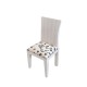 Dolls House Side Chair Modern White Wood Dining Room Furniture