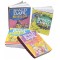 Dolls House Roald Dahl Children Book Cover Set 1:12 Bookcase Study Accessory