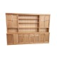 Dolls House Kitchen Cabinet Light Oak Units Cupboards Hoosier JBM Furniture