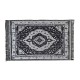 Dolls House Rug Rectangular Black Traditional Miniature 1:12 Carpet Med Dolls House Rug Rectangular Black Traditional Miniature 1:12 Carpet Med