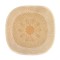 Dolls House Square Area Rug Gold Modern Carpet Double Sided