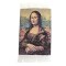 Dolls House Mona Lisa Tapestry Wall Hanging Woven Silk 1:12 Scale