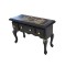 Dolls House Console Table Black & Gold Chinese Design Miniature Furniture 1:12