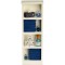 Dolls House Narrow Shelf Unit Dark Blue Towels & Accessories Bathroom Furniture