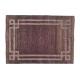 Dolls House Rectangular Rug Modern Brown Geometric Design Carpet Large Dolls House Rectangular Rug Modern Brown Geometric Design Carpet Large