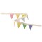 Dolls House Pastel Bunting Party Birthday Banner Garland Decoration Accessory