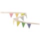 Dolls House Pastel Bunting Party Birthday Banner Garland Decoration Accessory