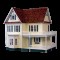 Dolls House Victoria's Farmhouse Kit 1:12 Scale Wooden Flat Pack Unpainted