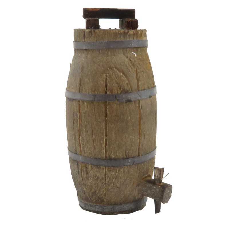 Dolls House Rustic Water Butt Tank Barrique Barrel Pub Stable Farm Accessory