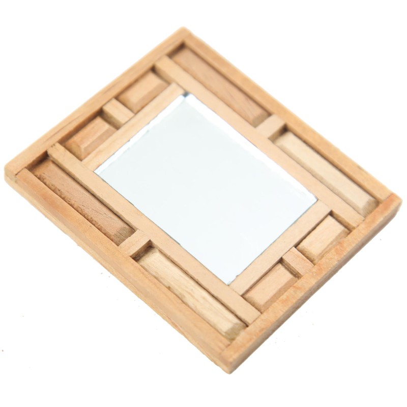 Dolls House Mexican Hacienda Style Rectangular Mirror Pioneer Room Accessory