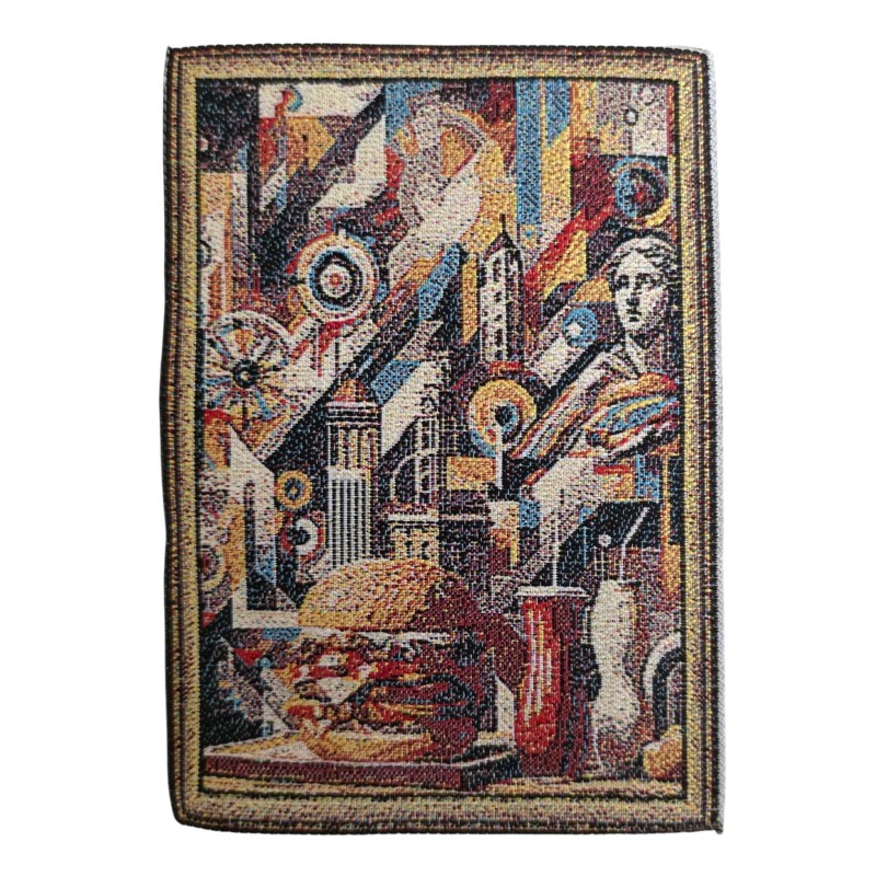 Dolls House Pop-Art Urban Collage Tapestry Wall Hanging Woven Silk Rug Dolls House Pop-Art Urban Collage Tapestry Wall Hanging Woven Silk Rug