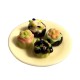 Dolls House Decorated Cupcakes Iced Cake on a Plate Shop Cafe Kitchen Accessory