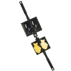 Dolls House Black Fish Poacher with Fish Miniature Kitchen Accessory 1:12 Scale