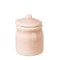 Dolls House Pink Jar with Lid Ceramic Canister Food Storage Kitchen Accessory