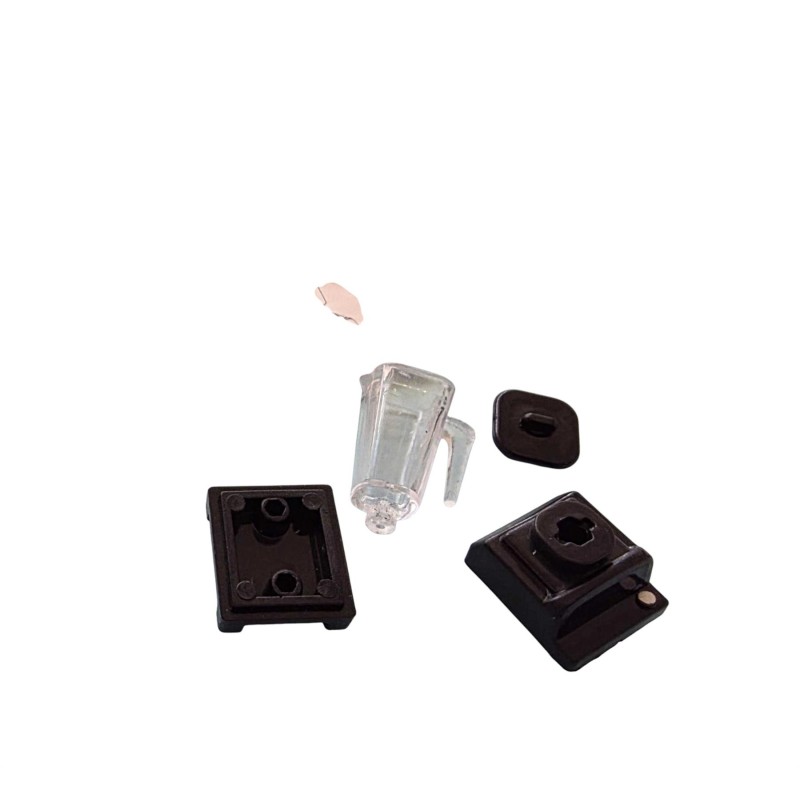 Dolls House Blender Kit Miniature Modern Kitchen Accessory 1:12 Scale Plastic