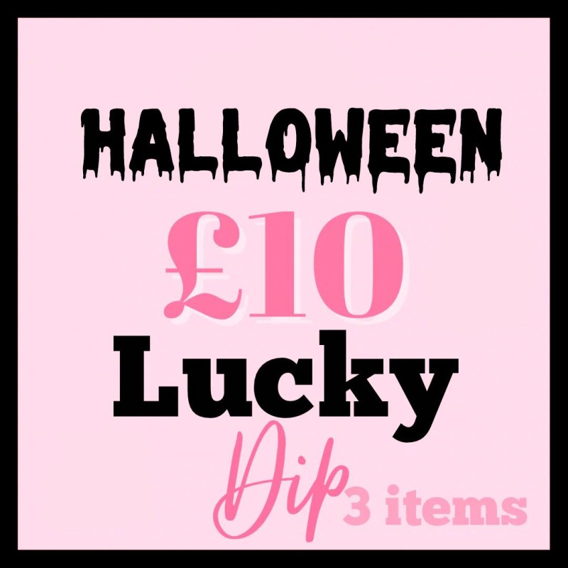 Halloween Lucky Dip Box Miniature 1:12 Gifts Dolls House Random Mixed Mystery Items