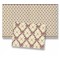 Dolls House Wallpaper Pink Climbing Rose on Cream 1/2 inch 1:24 Miniature Print
