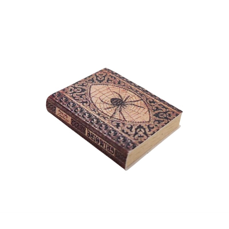 Dolls House Grimoire Magic Spell Book Aged Witches Manual Halloween Accessory