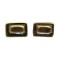 Dolls House Drawer Handles Antique Brass Rectangular Cup Pulls 1:12 Hardware